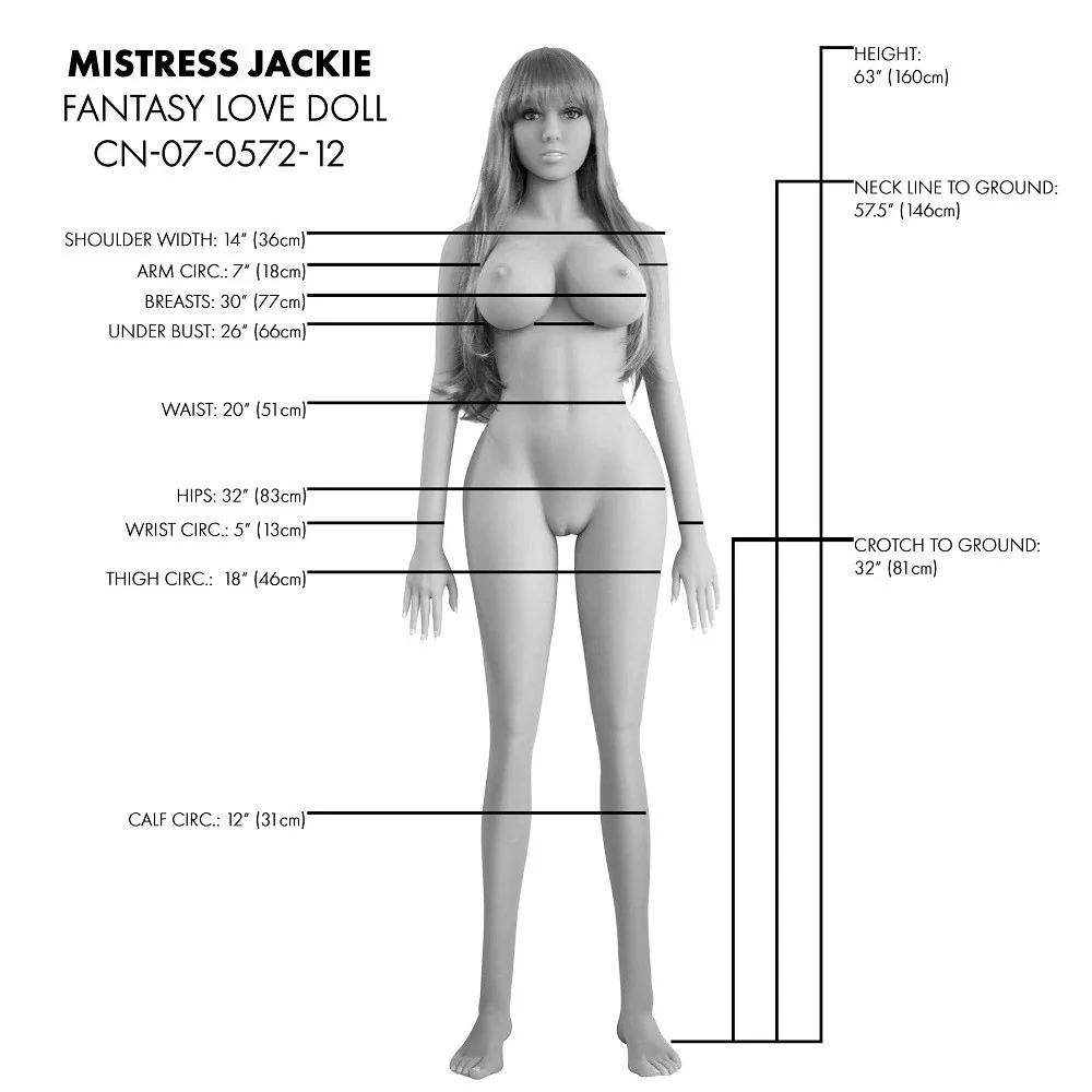 Mistress Jackie Life Size Sex Doll - Image 7