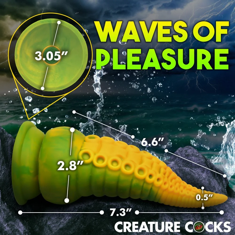 Monstropus 2.0 Vibrating Tentacle Silicone Dildo - Image 6