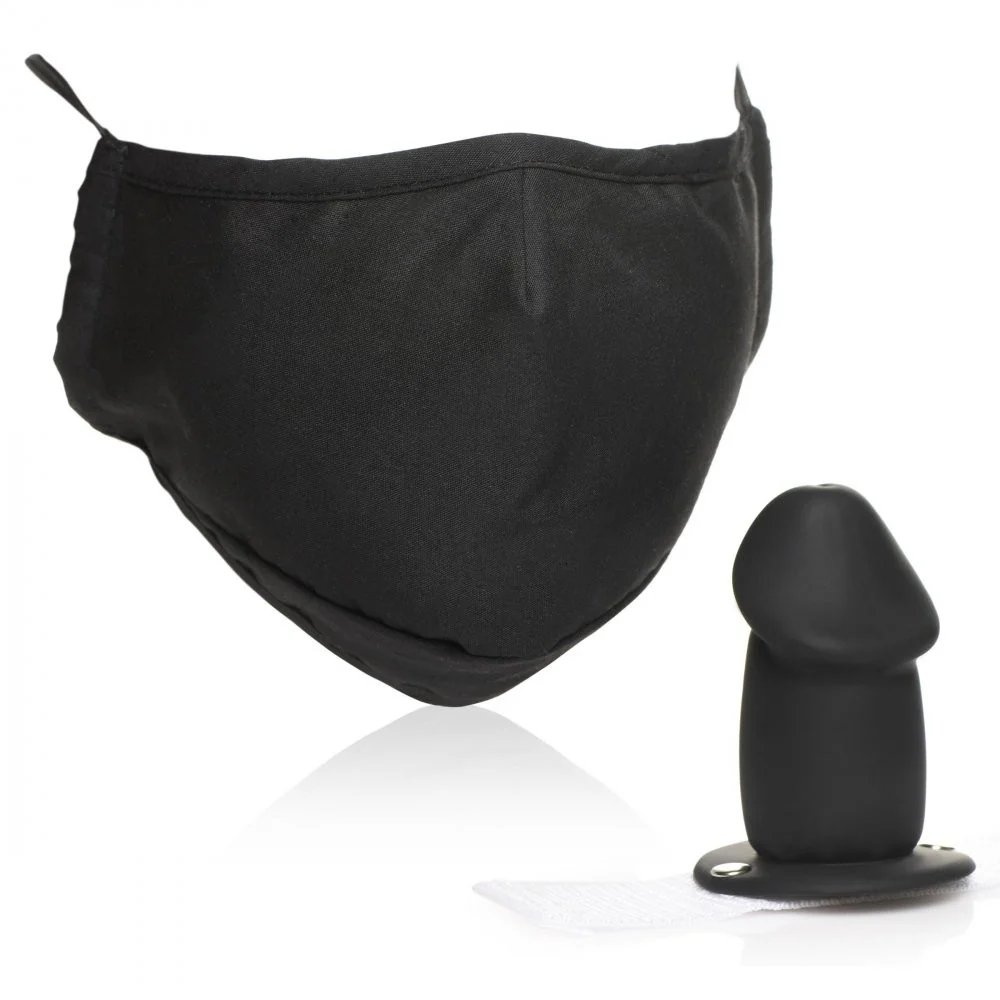 Mouth-Full Dildo Face Mask - Image 3