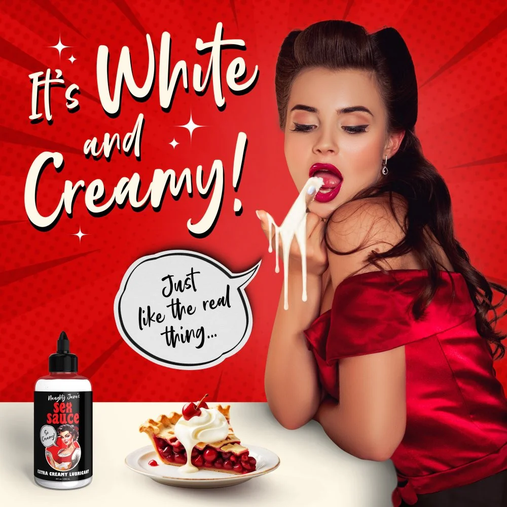Naughty Jane's Sex Sauce Extra Creamy Lubricant - Image 3