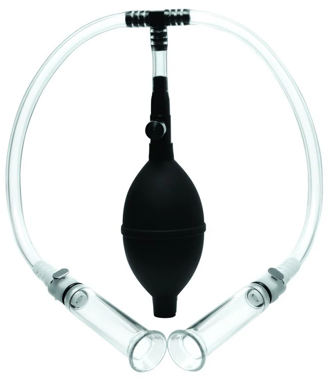 Nipple Pumping System with Dual Detachable Acrylic Cylinders - Image 3