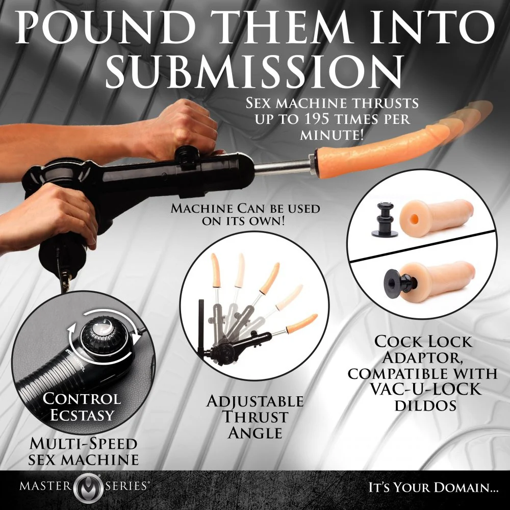 Obedience Chair with Sex Machine - Image 10