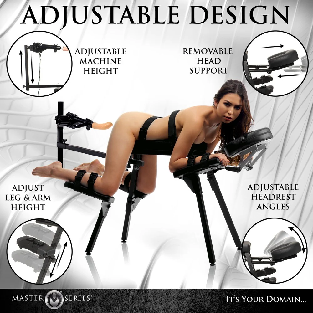Obedience Chair with Sex Machine - Image 11