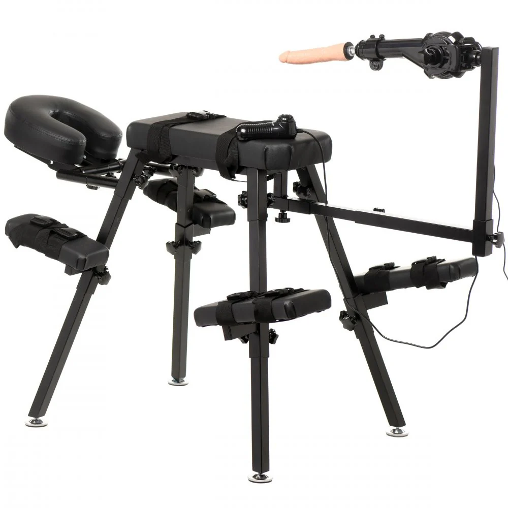 Obedience Chair with Sex Machine - Image 12