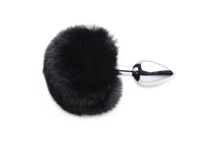 Onyx Bunny Tail Anal Plug - Image 2