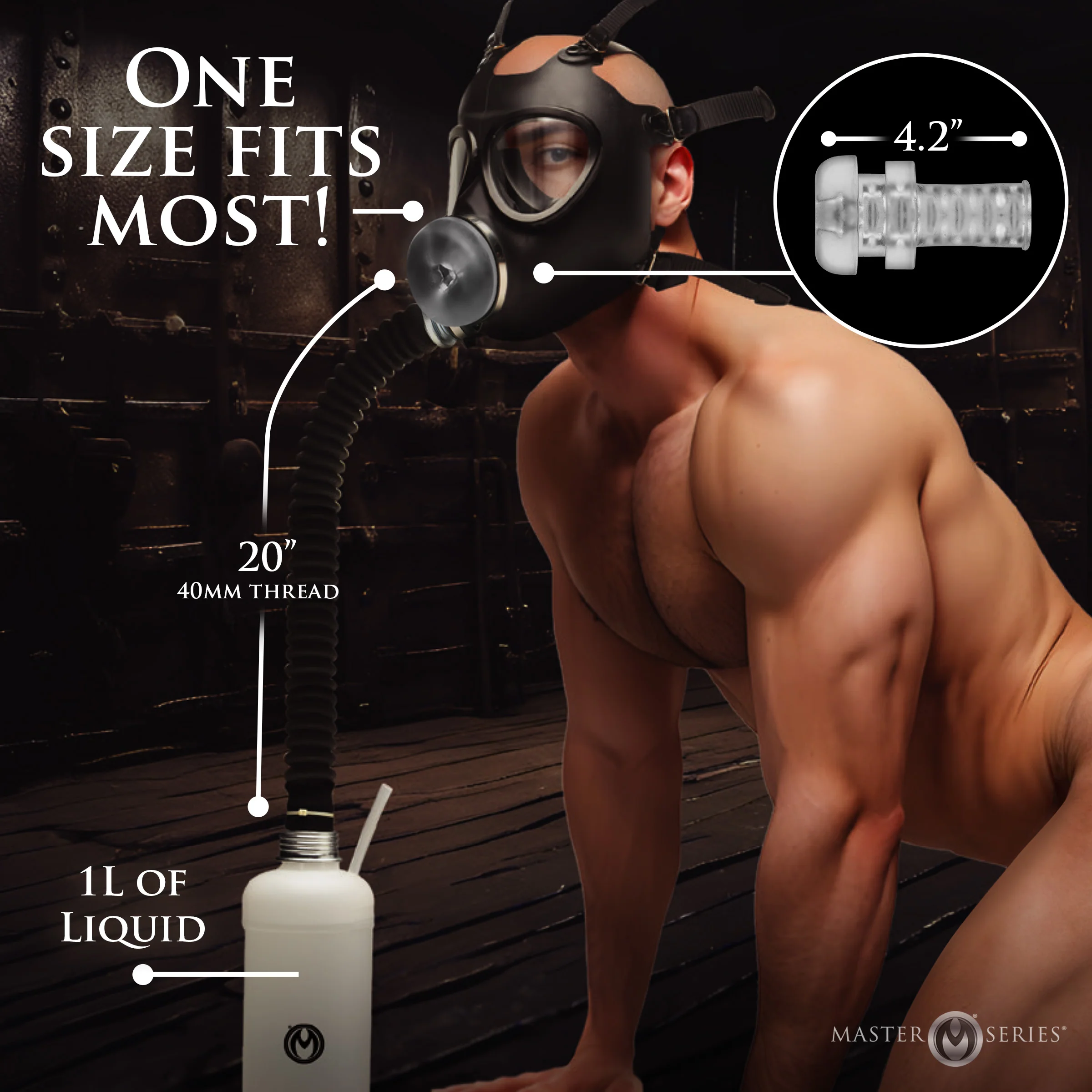 Overload Stroker Gas Mask Kit - Image 5