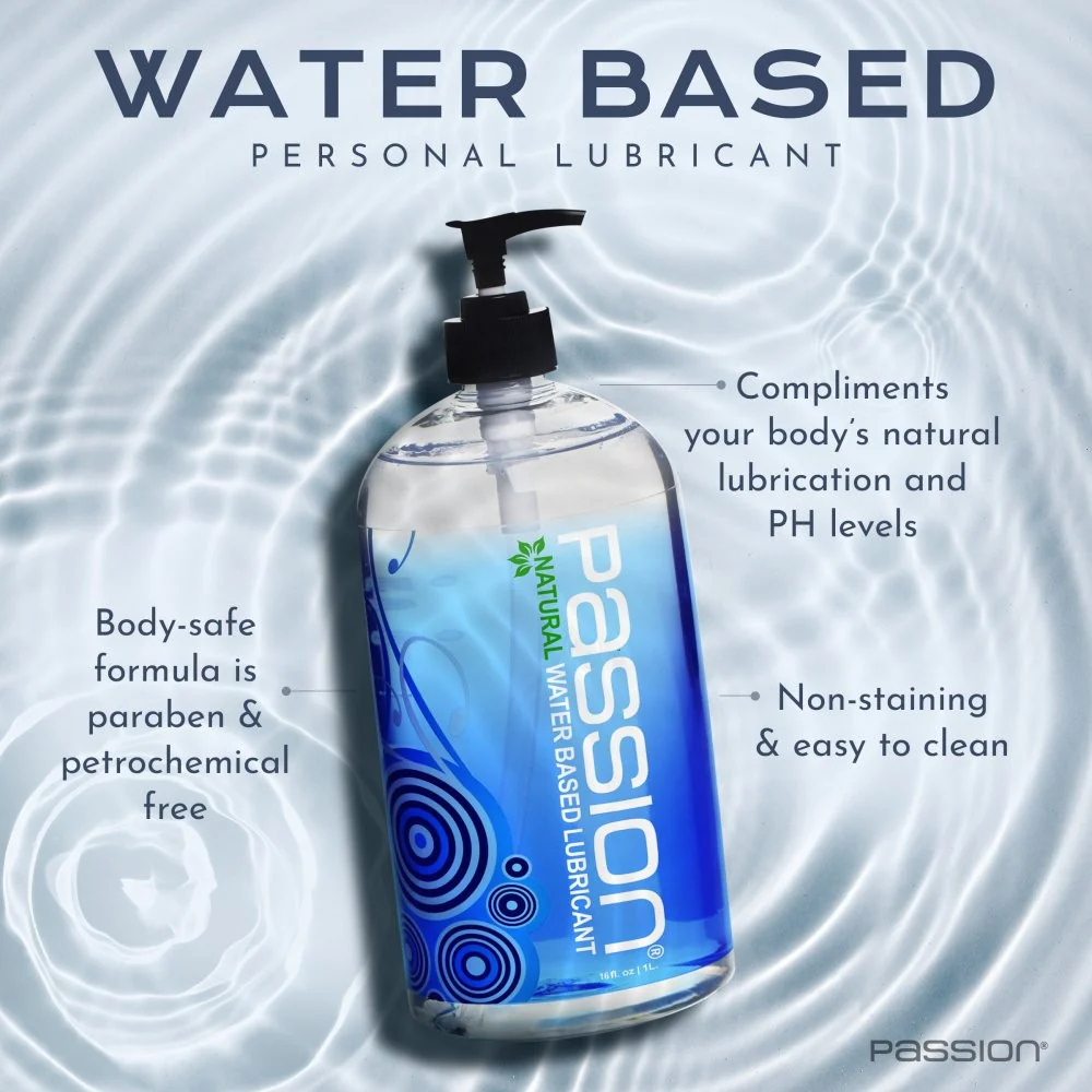 Passion Natural Water Based Lube 16oz - Image 3