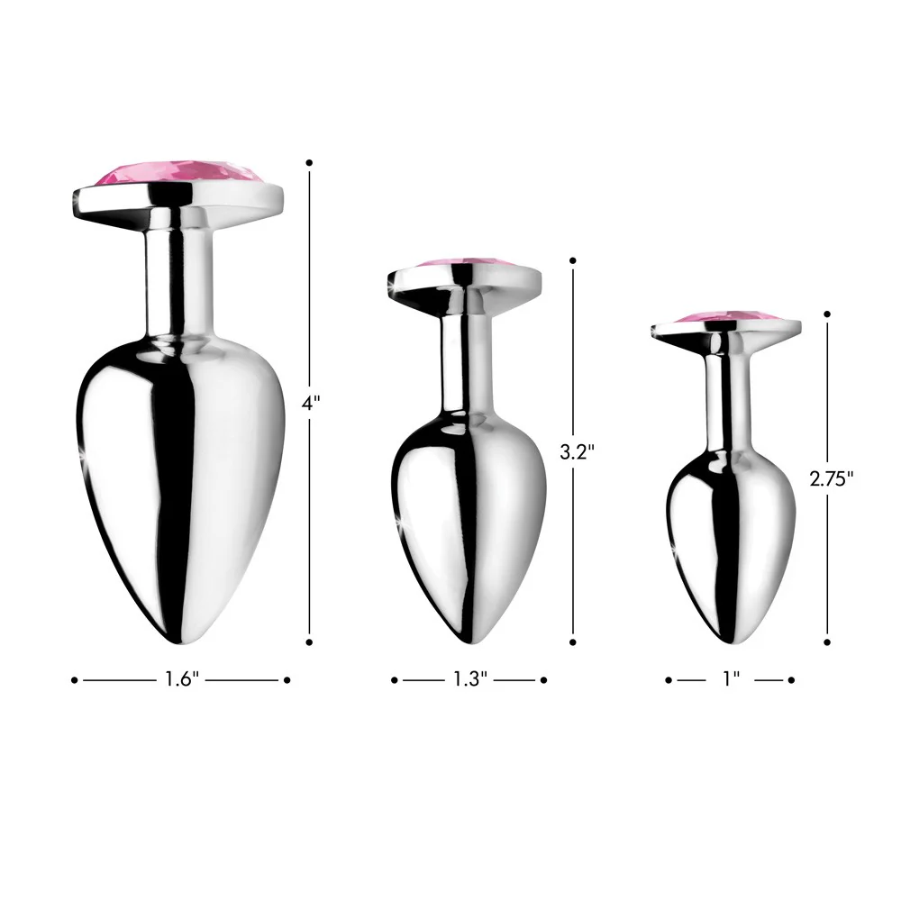 Pink Gem Anal Plug - Image 4