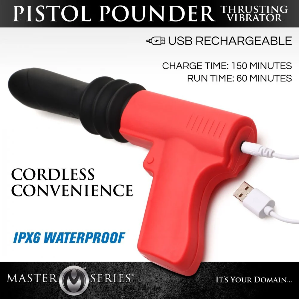 Pistola Pounder Thrusting Vibrator - Image 4