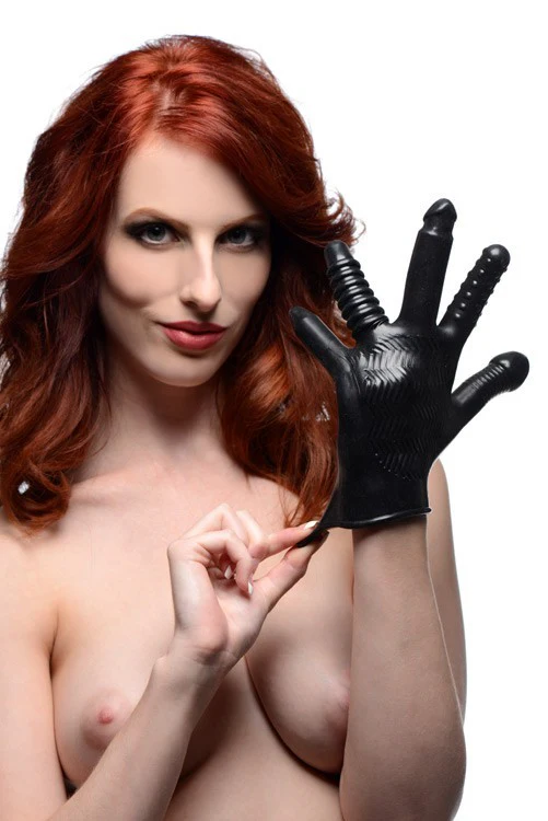 Pleasure Poker Textured Glove - Image 5