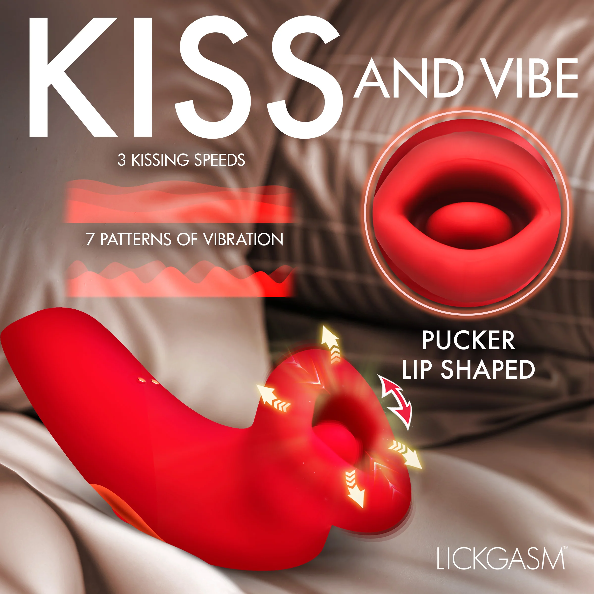 Plump Kiss Sucking & Vibrating Clitoral Stimulator - Image 3