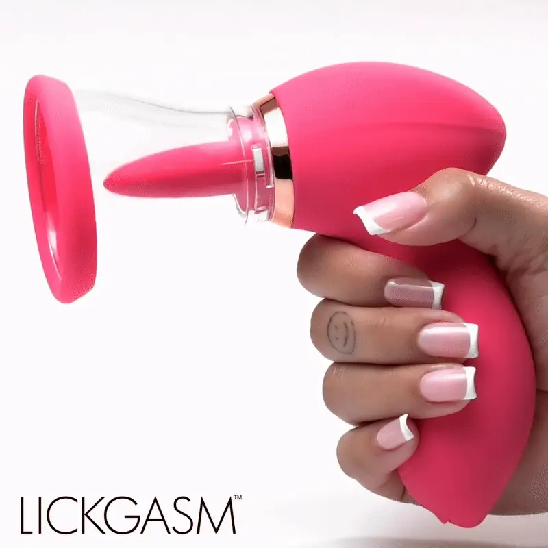 Plump Pleasure Licking & Sucking Clitoral Stimulator - Image 2