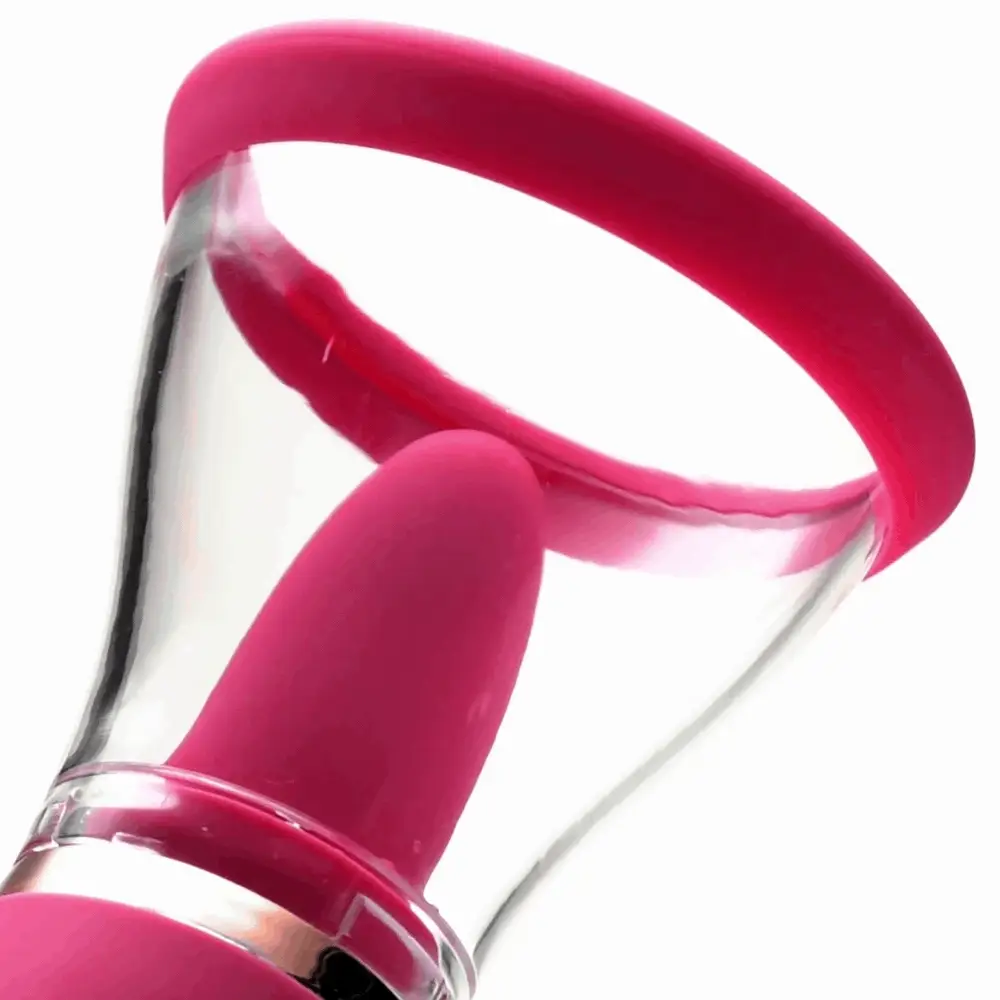 Plump Pleasure Licking & Sucking Clitoral Stimulator - Image 3