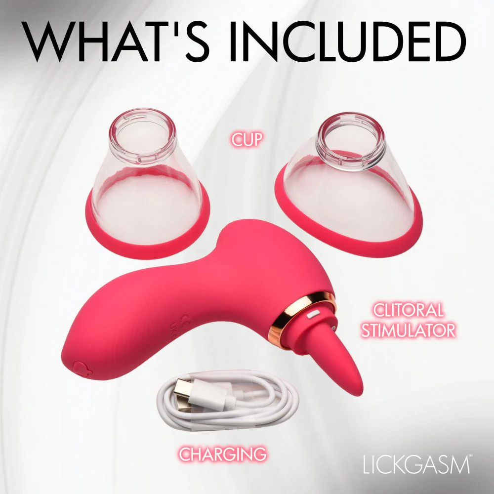 Plump Pleasure Licking & Sucking Clitoral Stimulator - Image 8