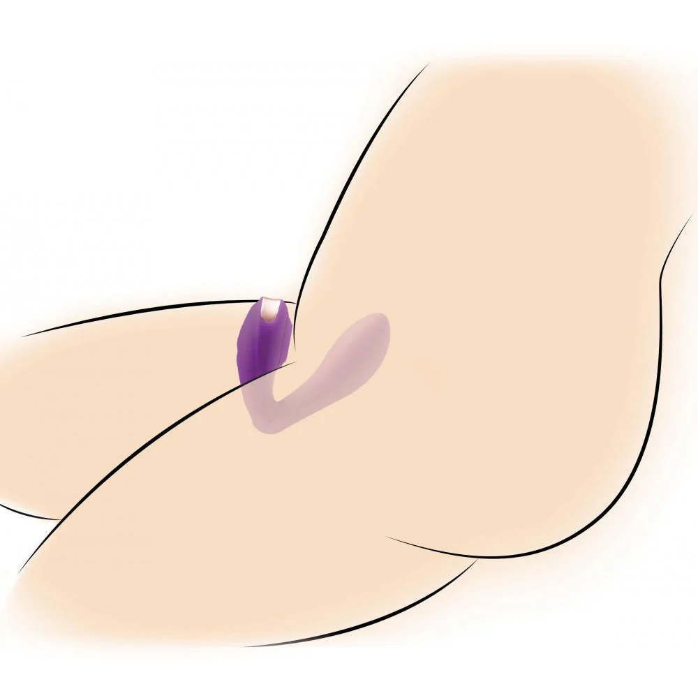 Pose Plus 10X Pulsing Bendable Silicone Vibrator - Image 3