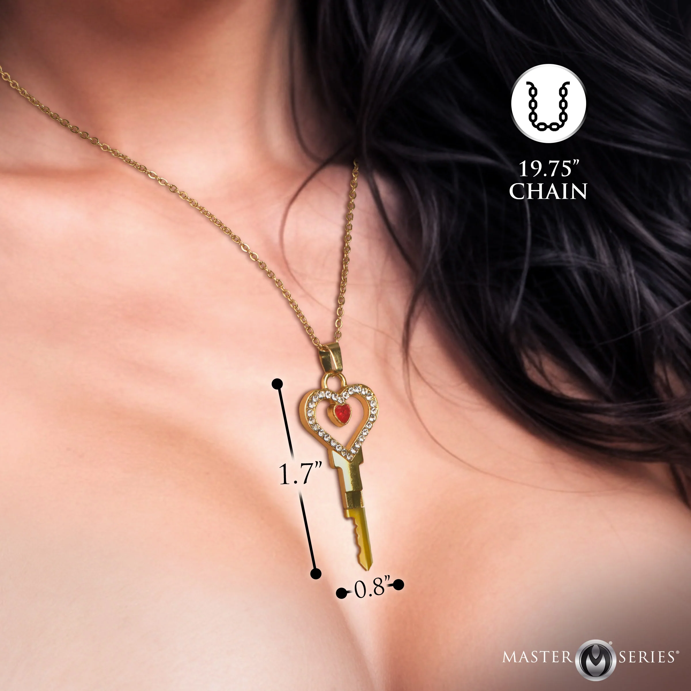 Possession Chastity Key Necklace - Image 5
