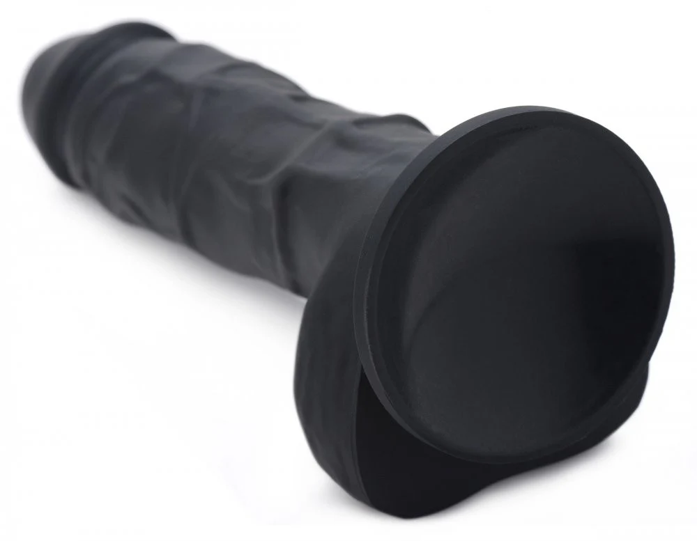 Power Pecker 7 Inch Silicone Dildo with Balls - Image 4