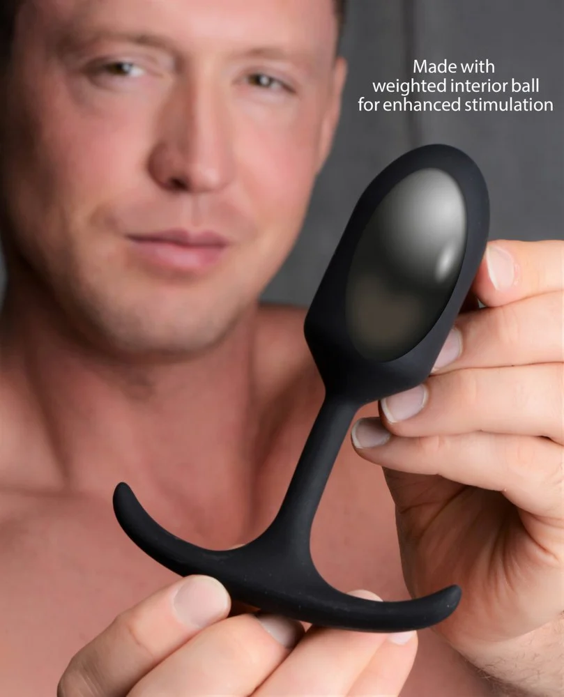 Premium Silicone Weighted Anal Plug - Image 4