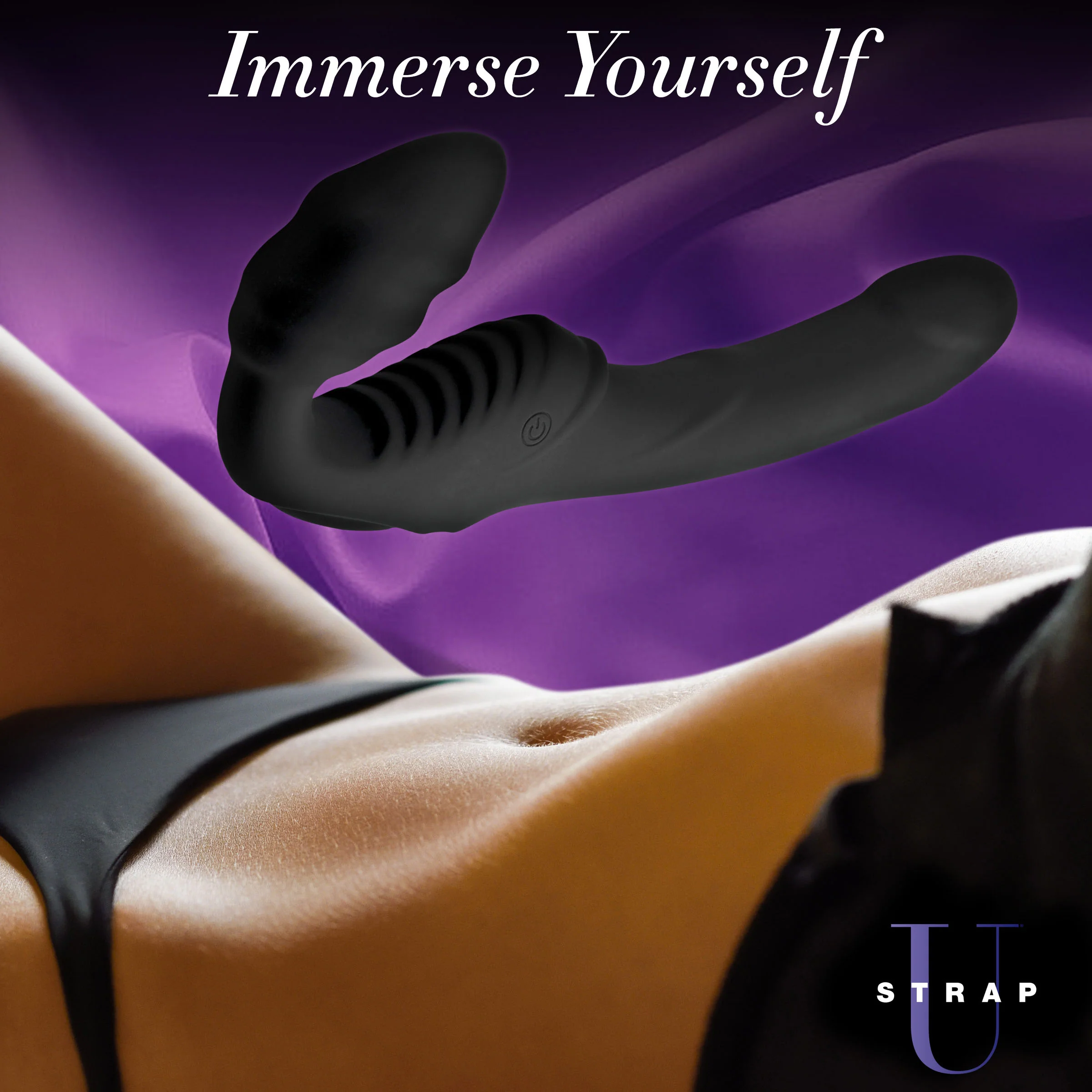 Pro Rider 9X Vibrating Silicone Strapless Strap On with Remote Control - Image 5