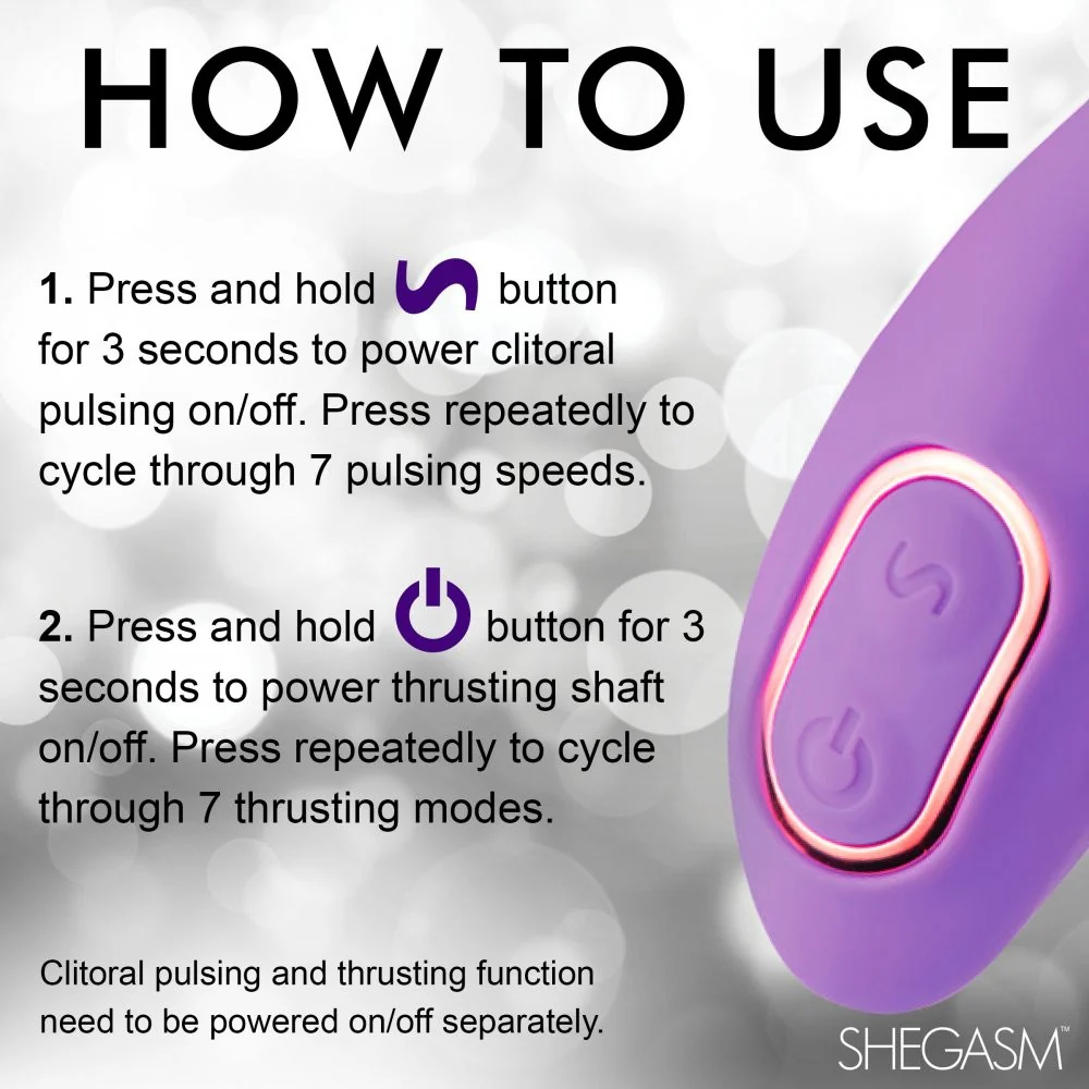 Pro-Thrust Max 14X Thrusting and Pulsing Silicone Rabbit - Image 9