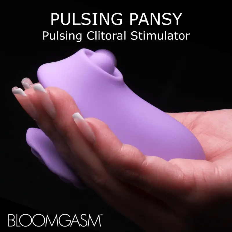 Pulsing Pansy Pulsing Clitoral Stimulator - Image 2