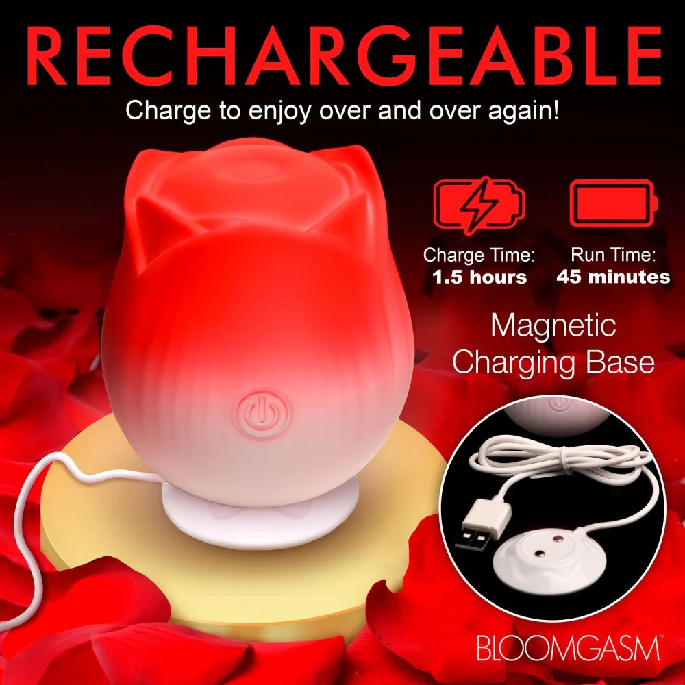 Pulsing Petals Throbbing Rose Clit Stimulator - Image 9