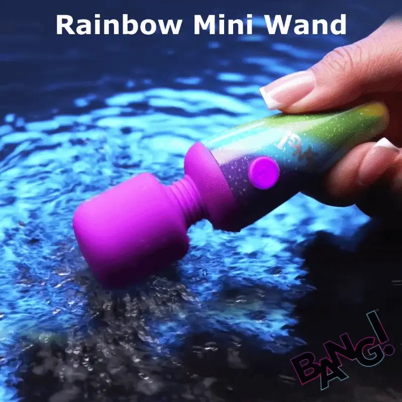 Rainbow Mini Silicone Wand - Image 2