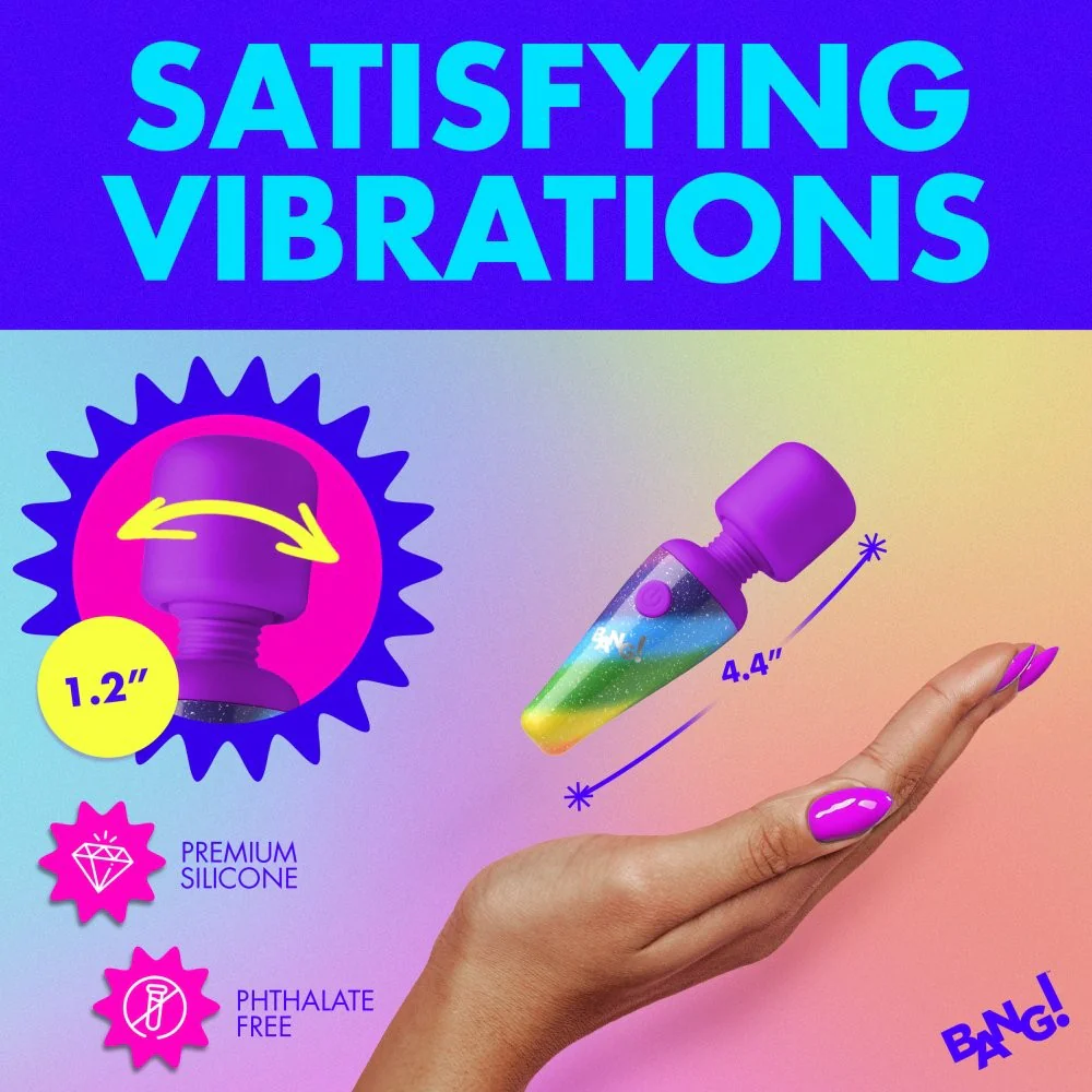 Rainbow Mini Silicone Wand - Image 5