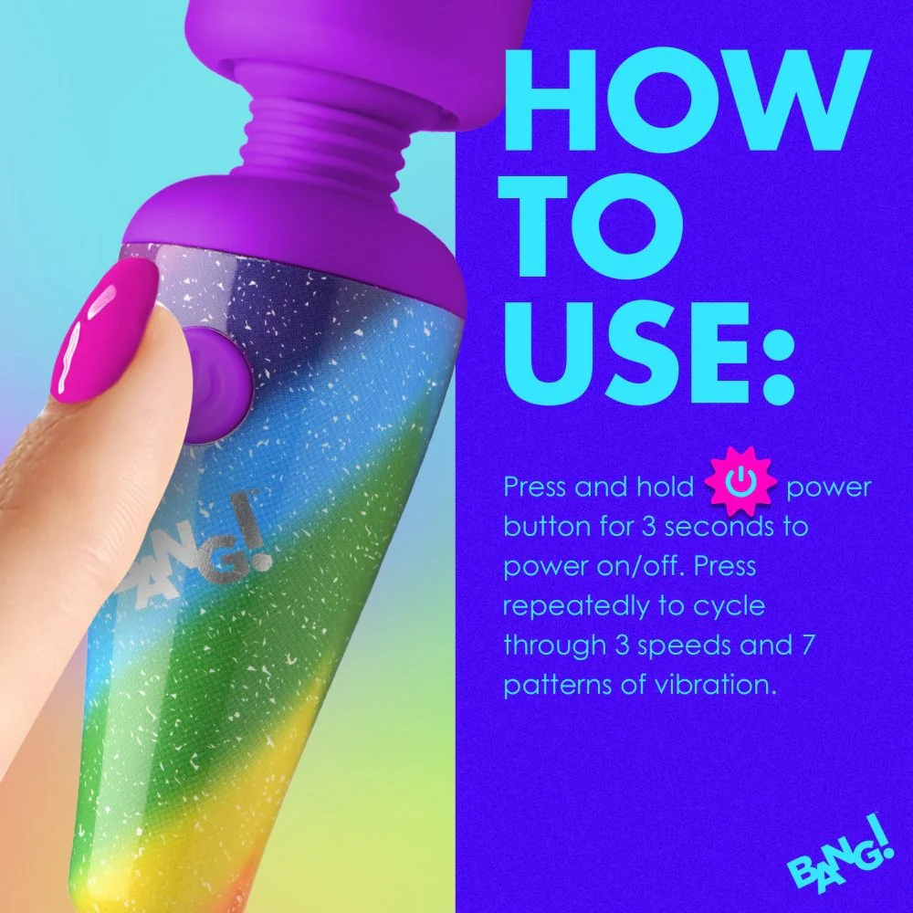 Rainbow Mini Silicone Wand - Image 7