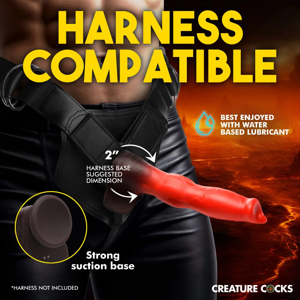 Ramming Hound Thrusting & Vibrating Silicone Dildo - Image 7