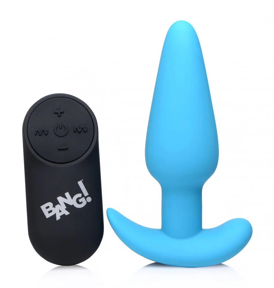 Remote Control 21X Vibrating Silicone Butt Plug - Image 7