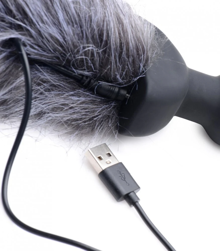 Remote Control Vibrating Fox Tail Anal Plug - Image 6