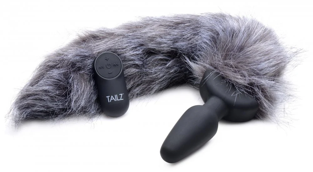 Remote Control Vibrating Fox Tail Anal Plug - Image 7