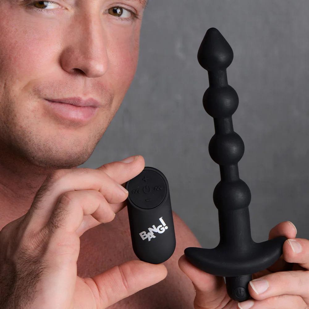 Remote Control Vibrating Silicone Anal Beads - Image 3