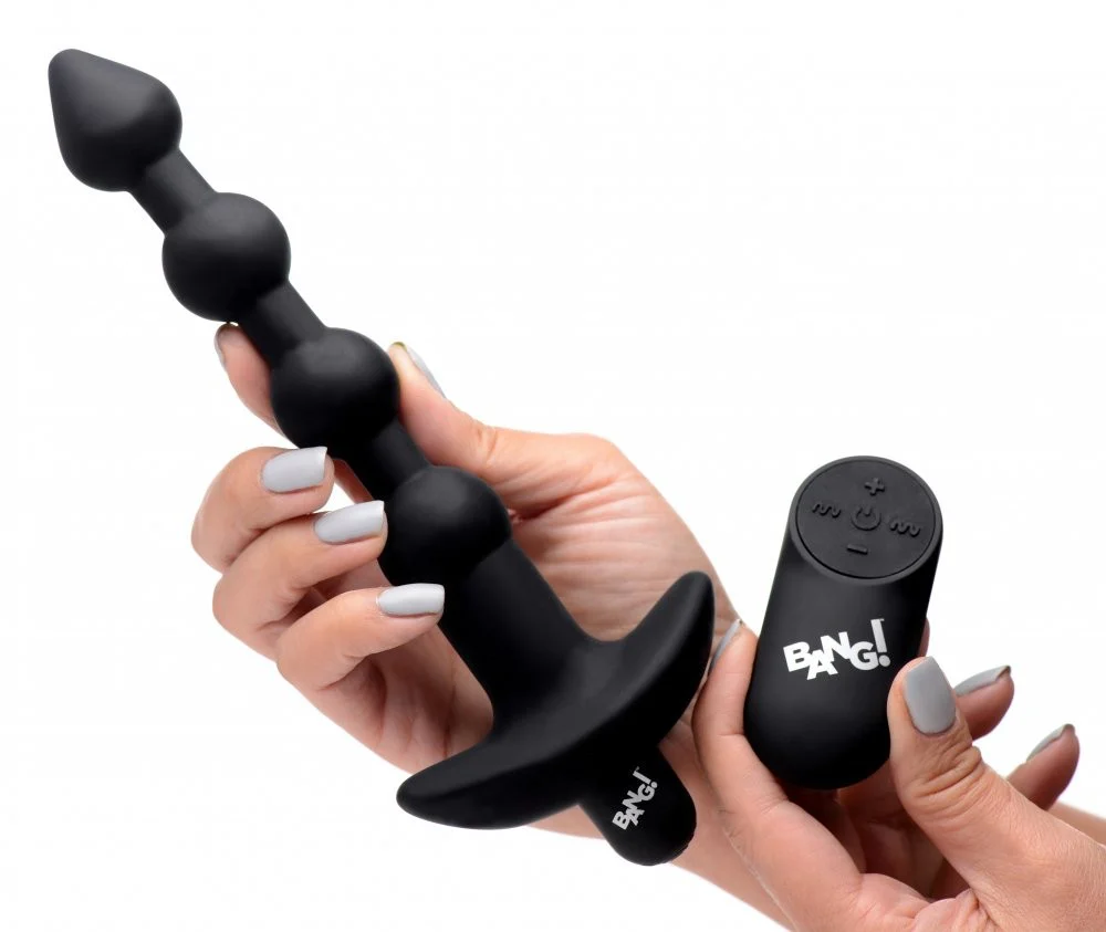 Remote Control Vibrating Silicone Anal Beads - Image 6