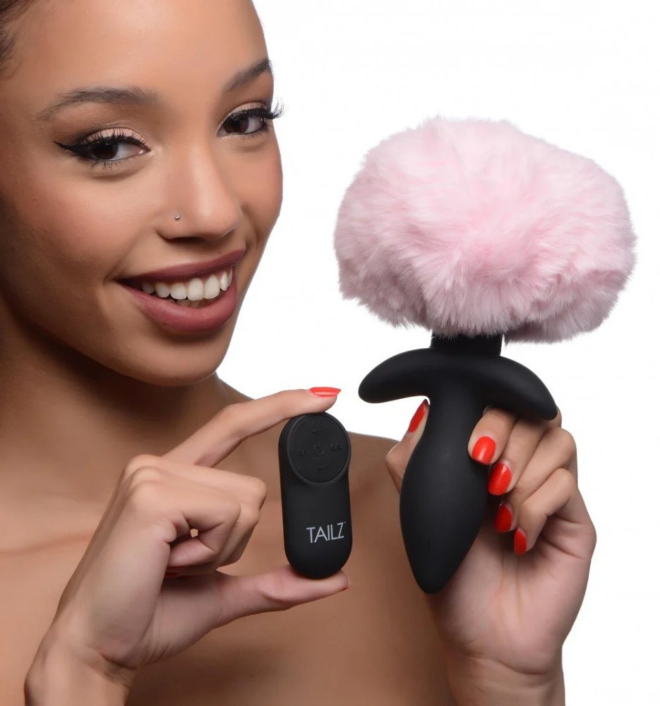 Remote Control Wagging Bunny Tail Anal Plug - Image 5