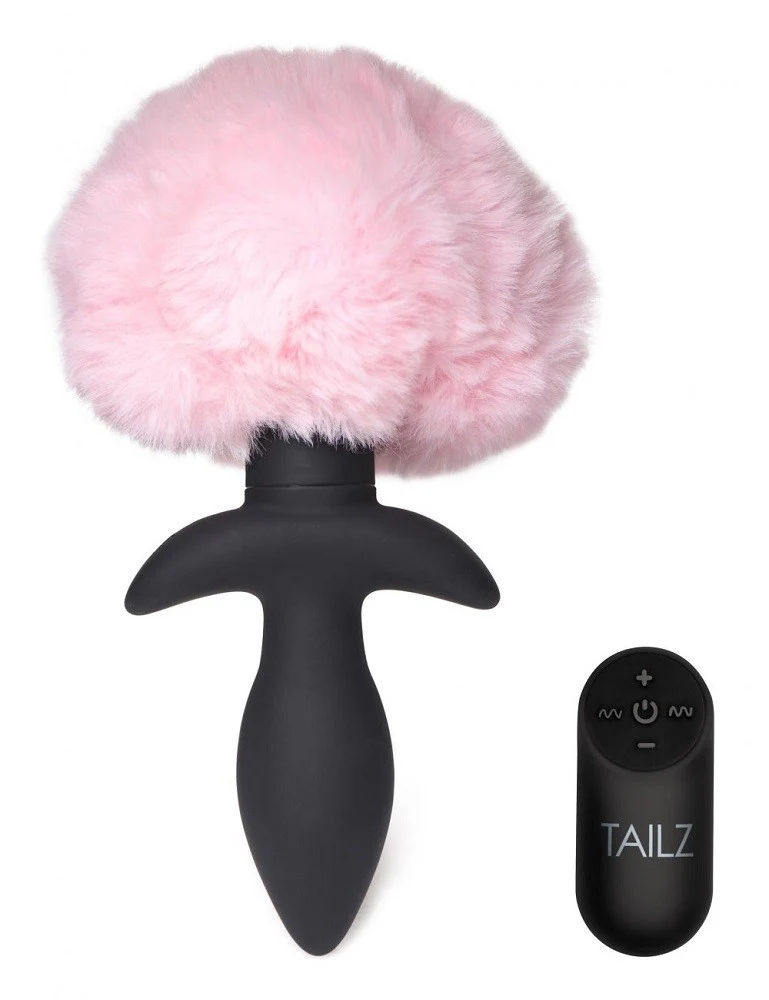 Remote Control Wagging Bunny Tail Anal Plug - Image 6