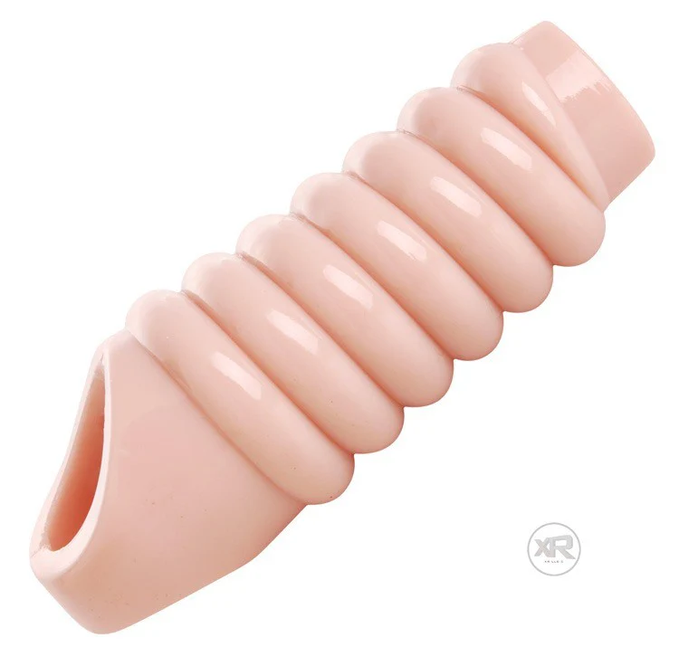 Ribbed Penis Enhancer Sheath - Image 3