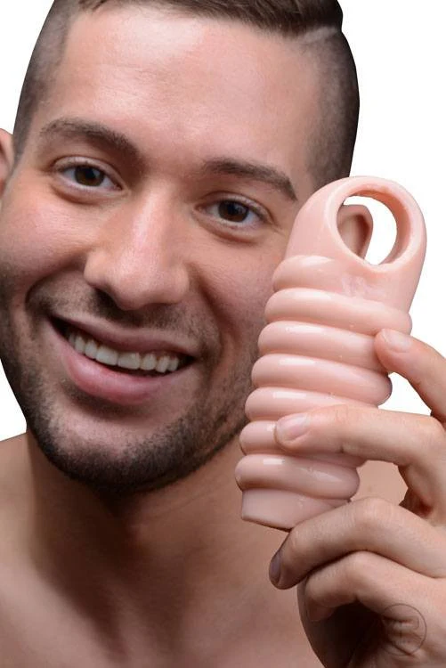Ribbed Penis Enhancer Sheath - Image 6