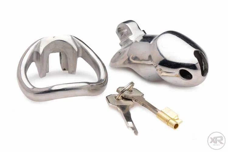 Rikers 24-7 Stainless Steel Locking Chastity Cage - Image 10