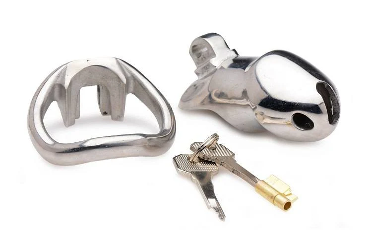 Rikers 24-7 Stainless Steel Locking Chastity Cage - Image 6