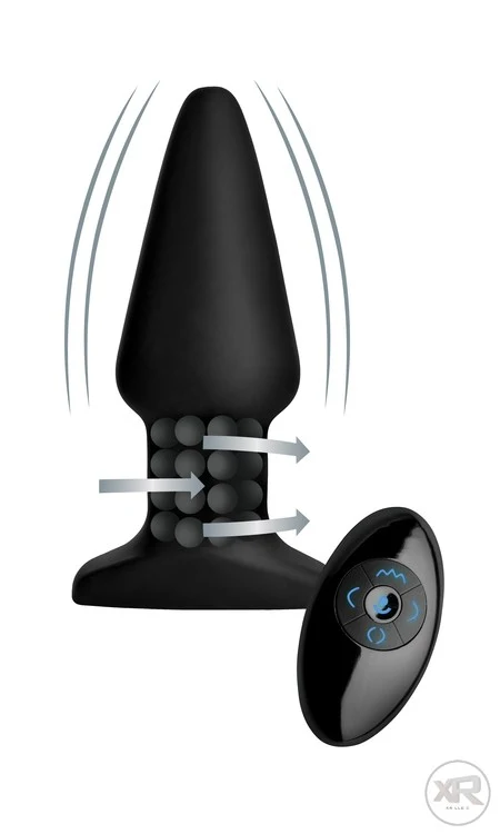 Rimmers Model R Smooth Rimming Plug with Remote - Image 3