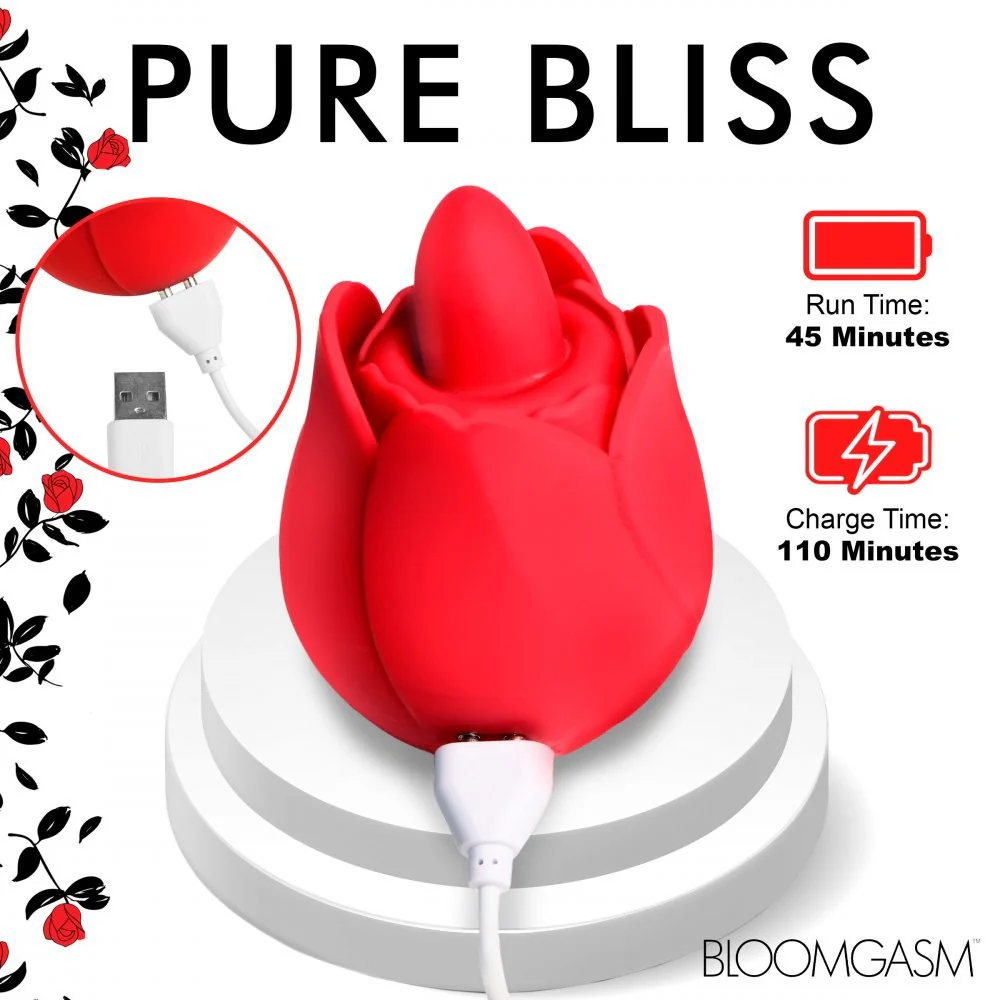 Rose Kisser Licking and Vibrating Digital Clitoral Stimulator - Image 5