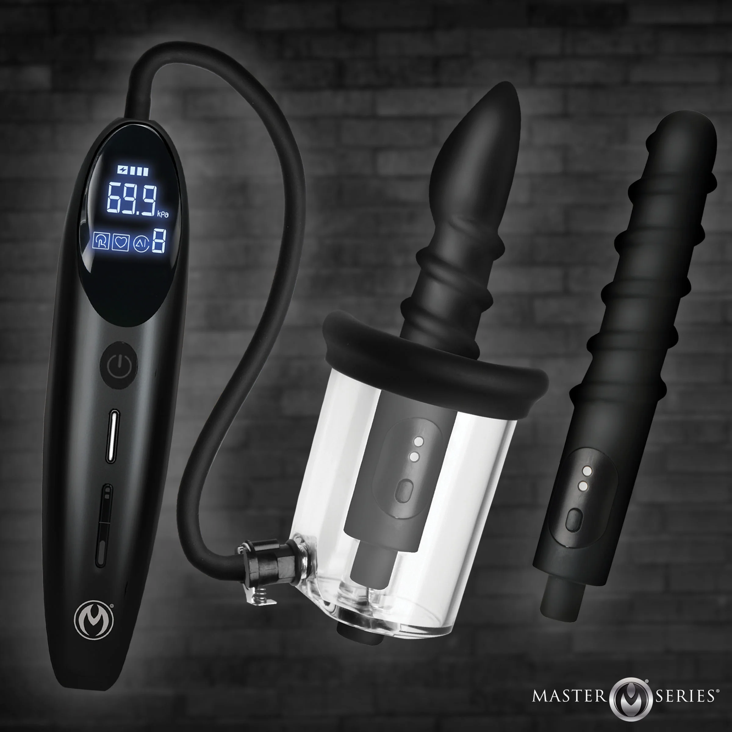 Rosebud Driller Deluxe Set Vibrating Silicone Rosebud Pump - Image 6