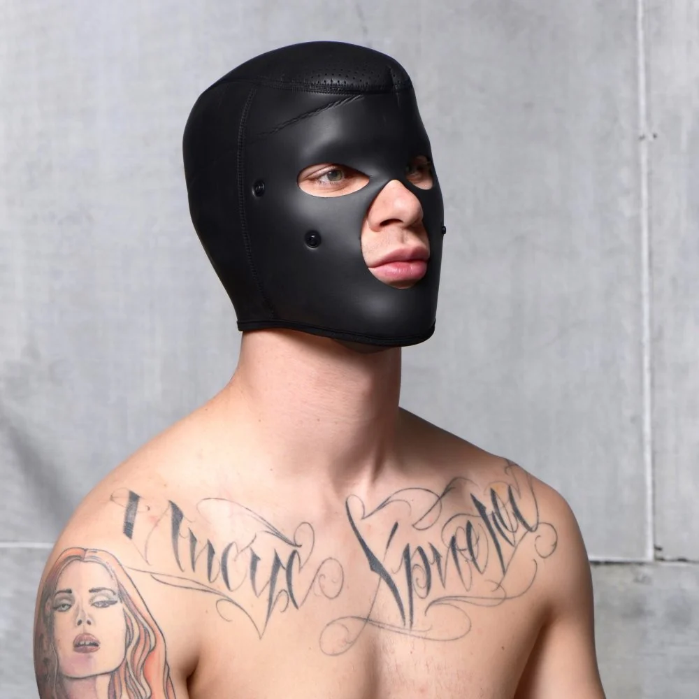 Scorpion Hood With Removable Blindfold and Face Mask - Image 3