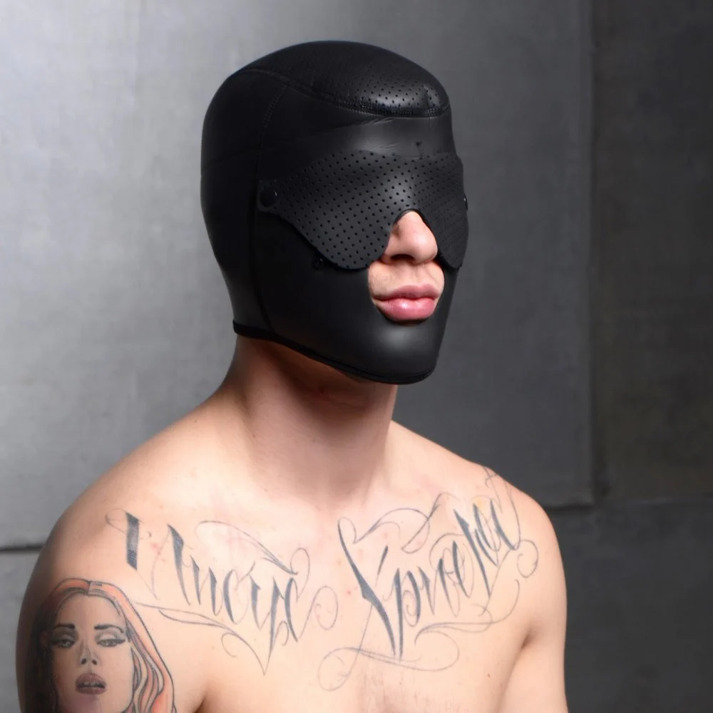 Scorpion Hood With Removable Blindfold and Face Mask - Image 5