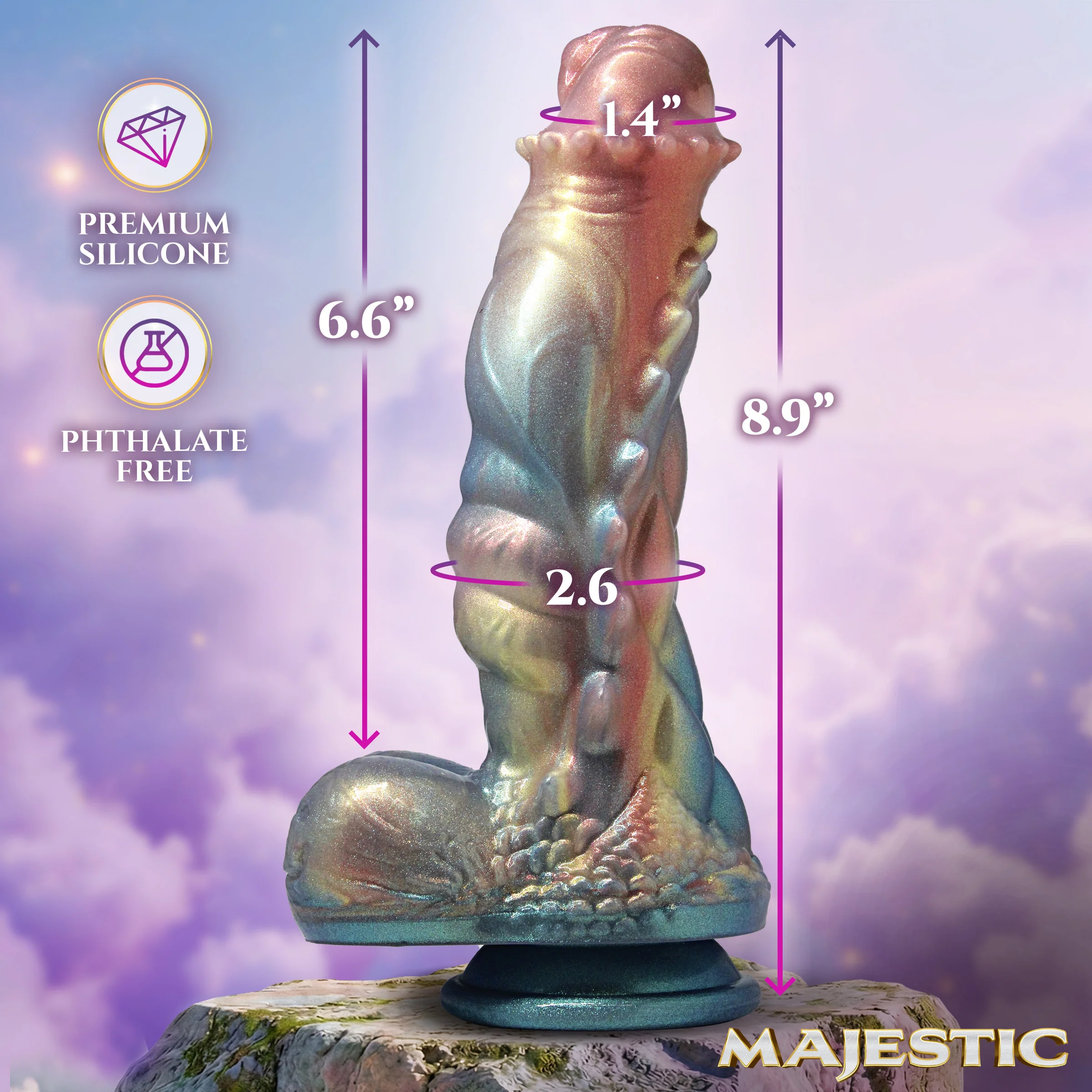 Seraphina Dragon Silicone Dildo - Image 5