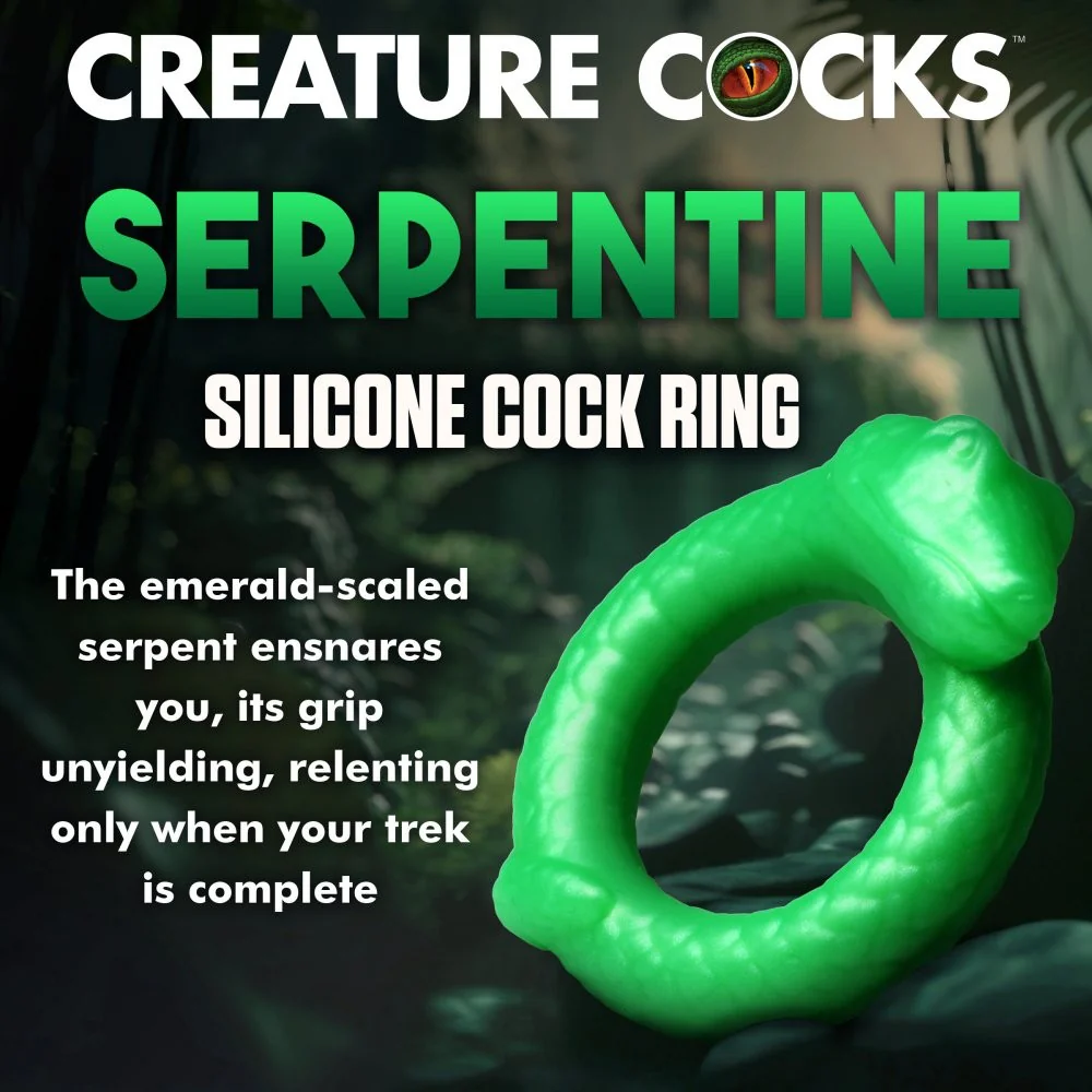 Serpentine Silicone Cock Ring - Image 2
