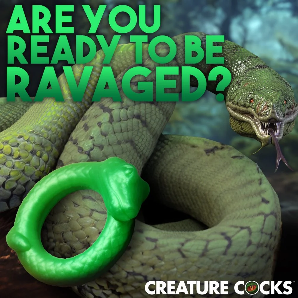 Serpentine Silicone Cock Ring - Image 3