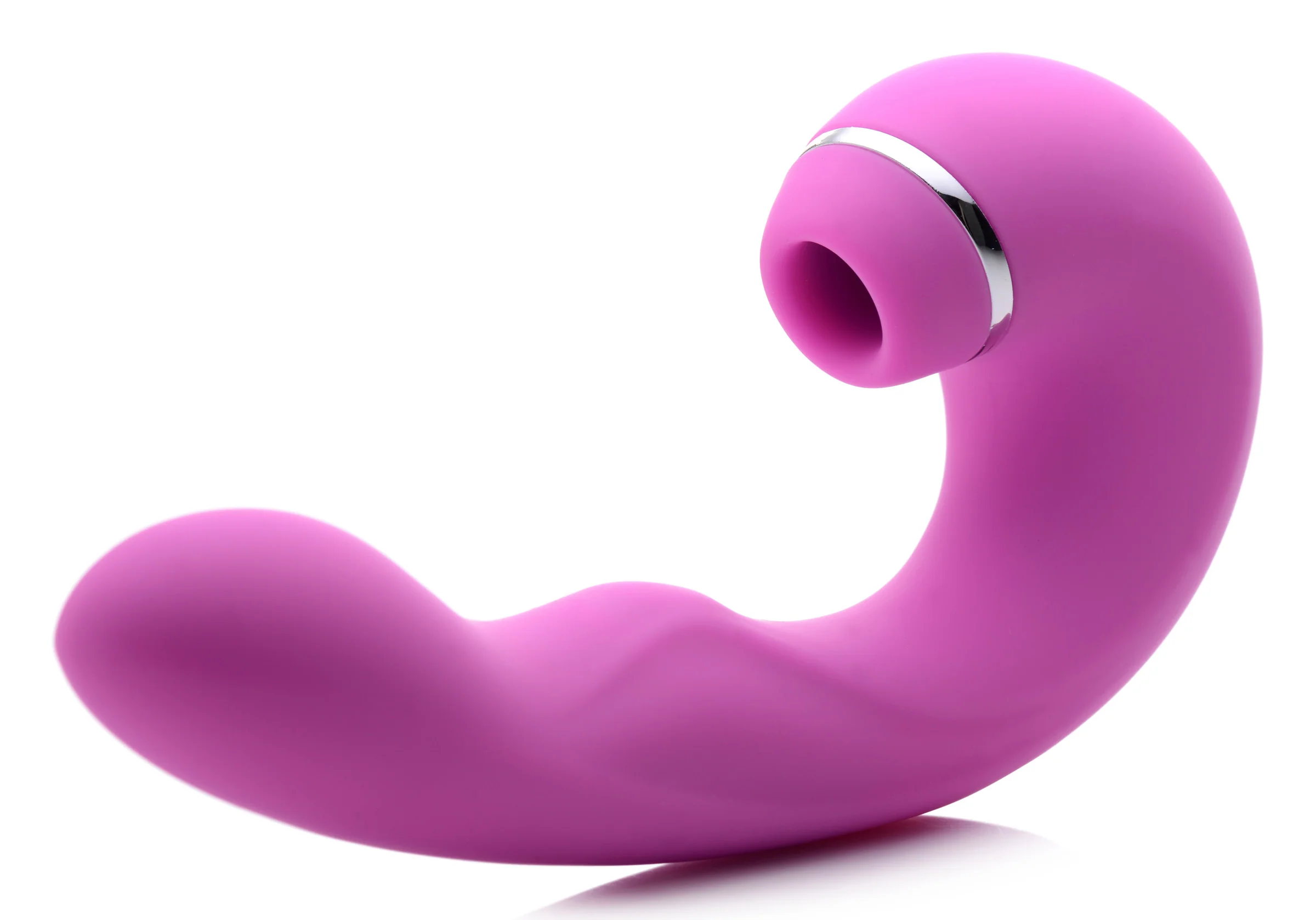 Shegasm 5 Star 10X Tapping G-Spot Silicone Vibrator with Suction - Image 4